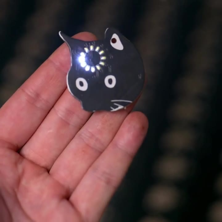 Loading Cat LED Pin preview